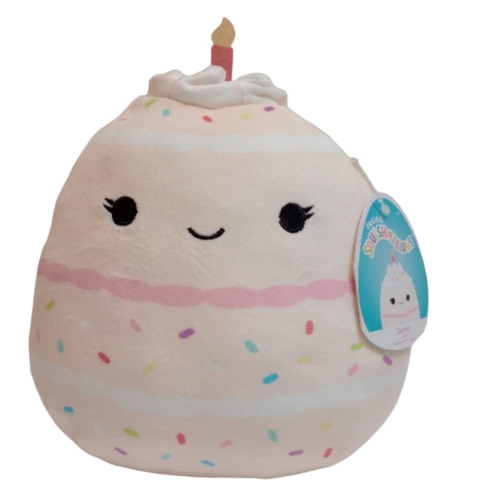 Squishmallows Oficial Kellytoy Food Plush Toys Soft Plush Animal  Dorina